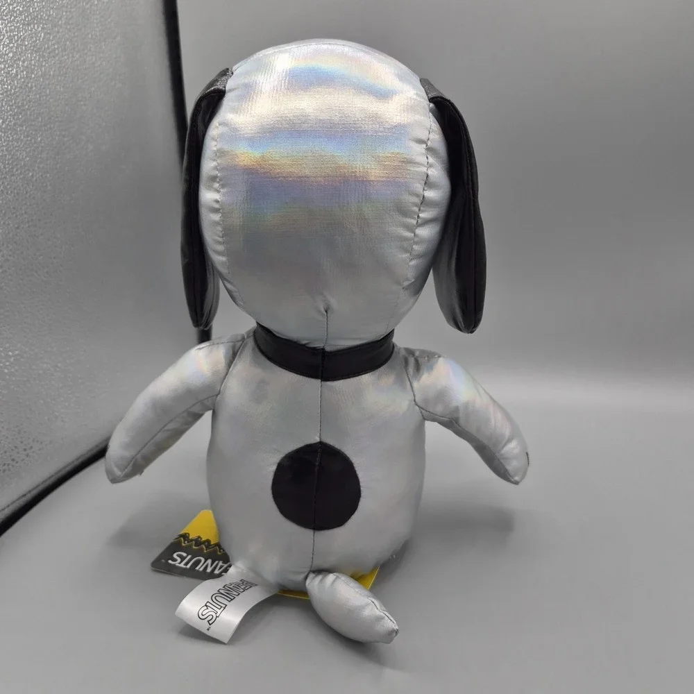 Peanuts 75th Anniversary Snoopy Silver‎ Plush Toy - Brand New
